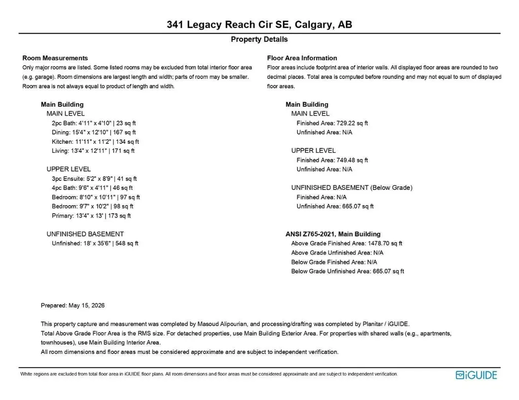 341 Legacy Reach Circle SE Calgary AB T2X4T8