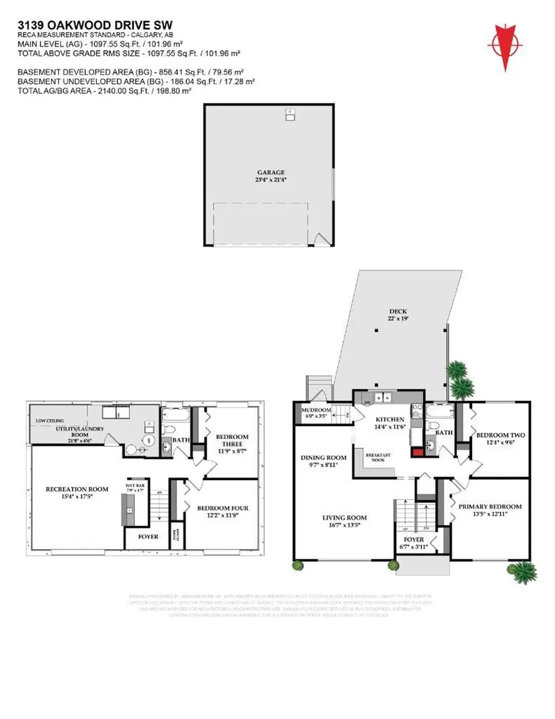 3139 Oakwood Drive SW Calgary AB T2V0K2