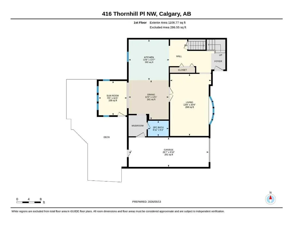 416 Thornhill Place NW Calgary AB T2K 2S5