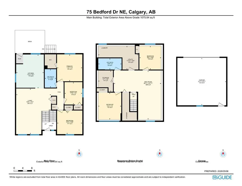 75 Bedford Drive NE Calgary AB T3K2N9