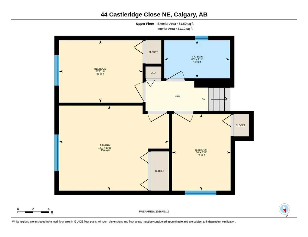 44 Castleridge Close NE Calgary AB T3J1Y9