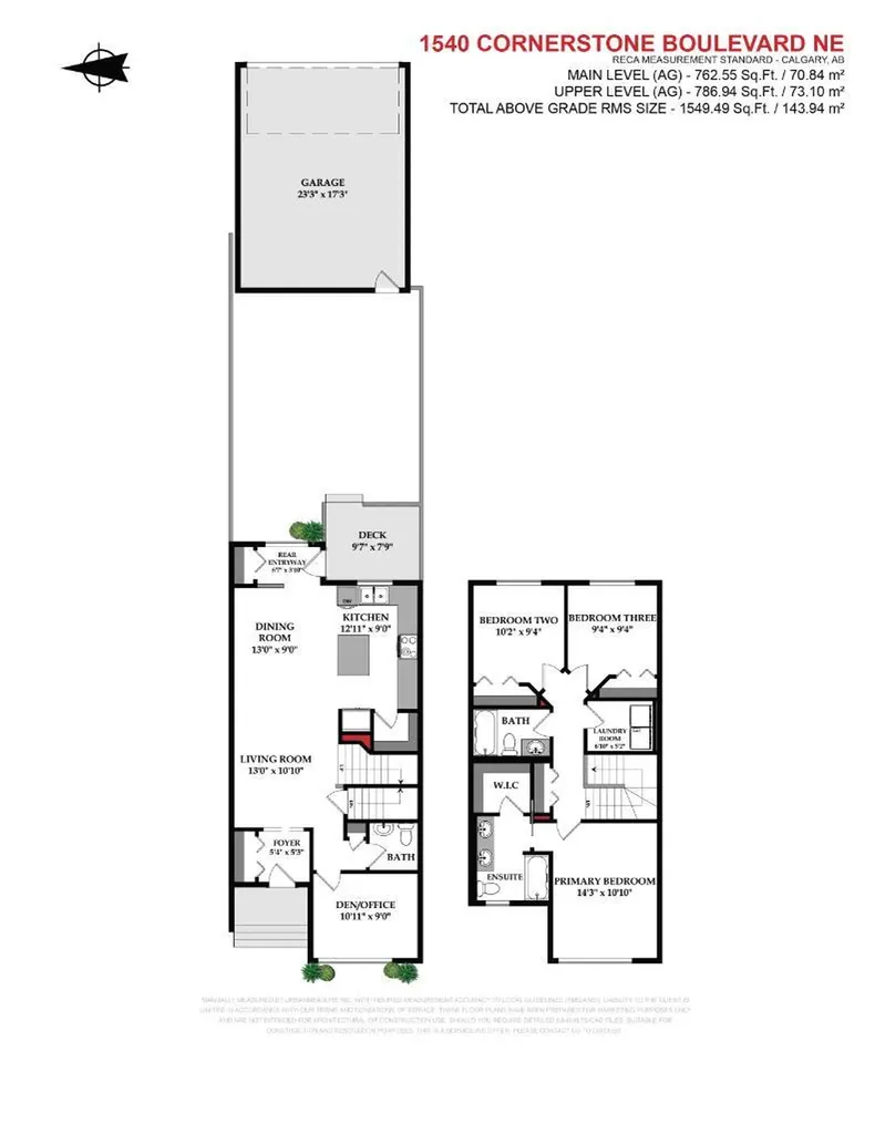 1540 Cornerstone Boulevard NE Calgary AB T3N 1H3