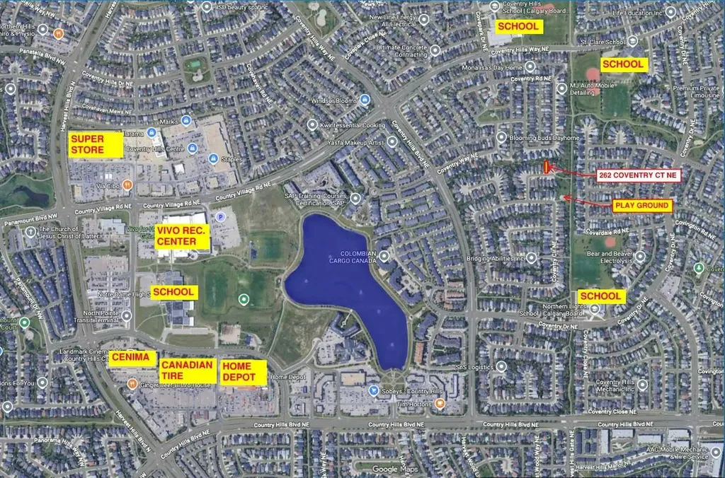 262 Coventry Court NE Calgary AB T3K 5E8