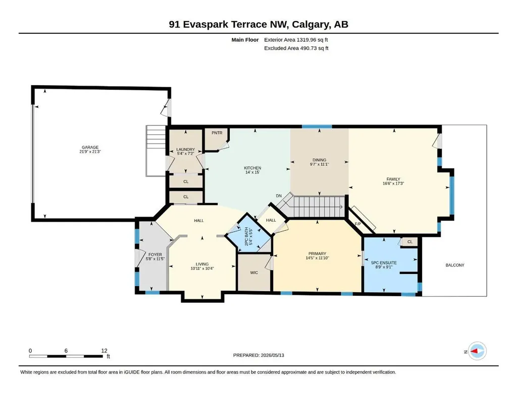 91 Evanspark Terrace NW Calgary AB T3P 0B5