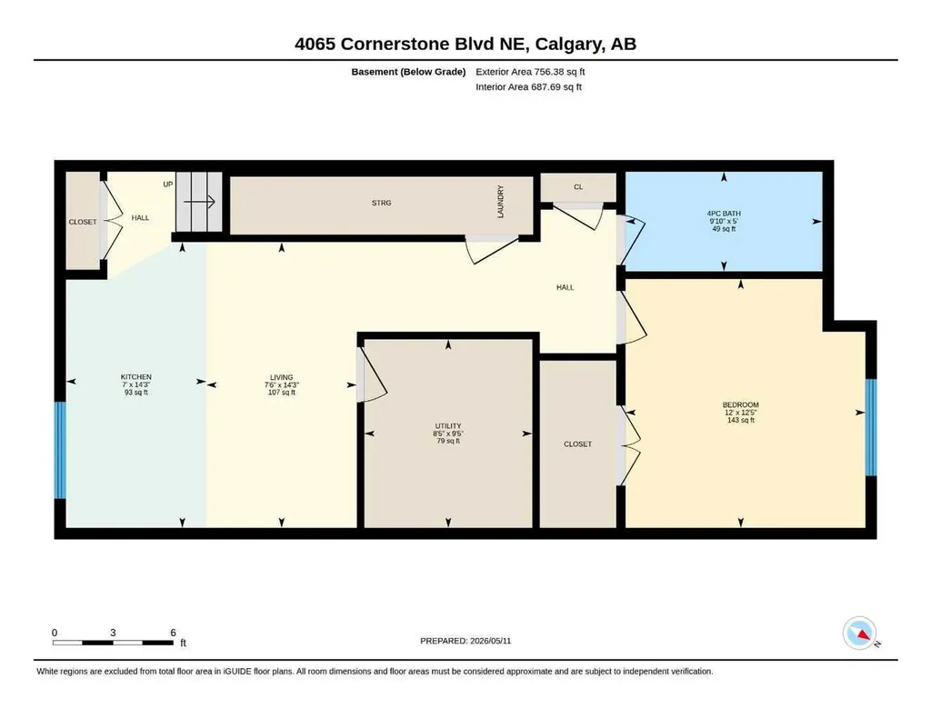 4065 Cornerstone Boulevard NE Calgary AB T3N 2A5