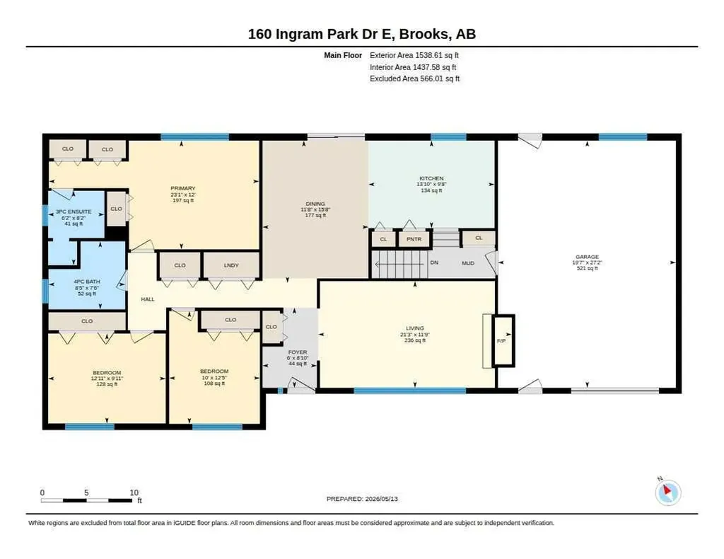 160 Ingram Park Drive Brooks AB T1R0L1