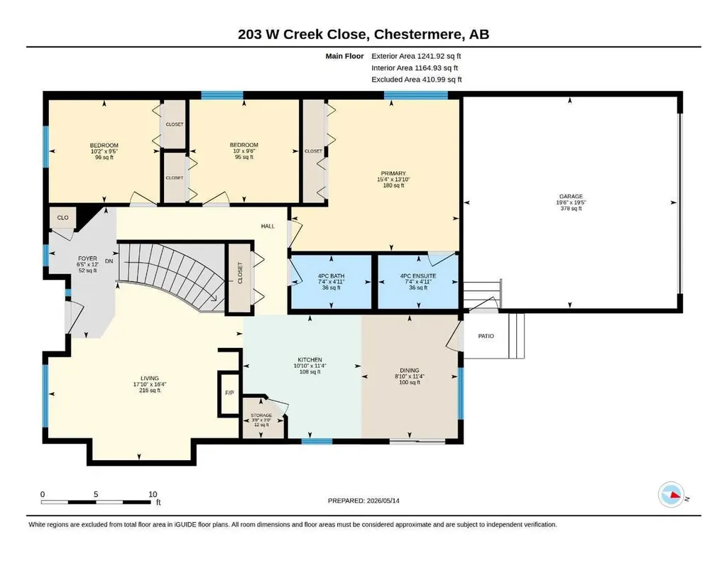 203 West Creek Close Chestermere AB T1X 1M3