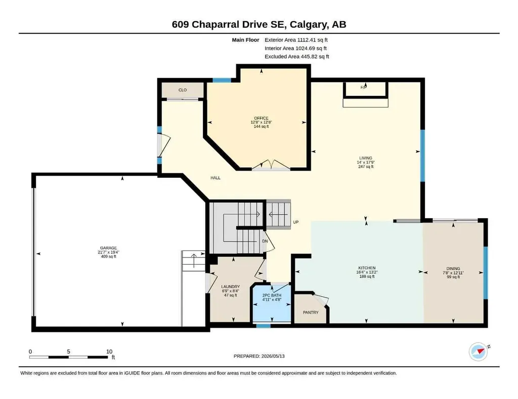 609 Chaparral Drive SE Calgary AB T3X 3W9