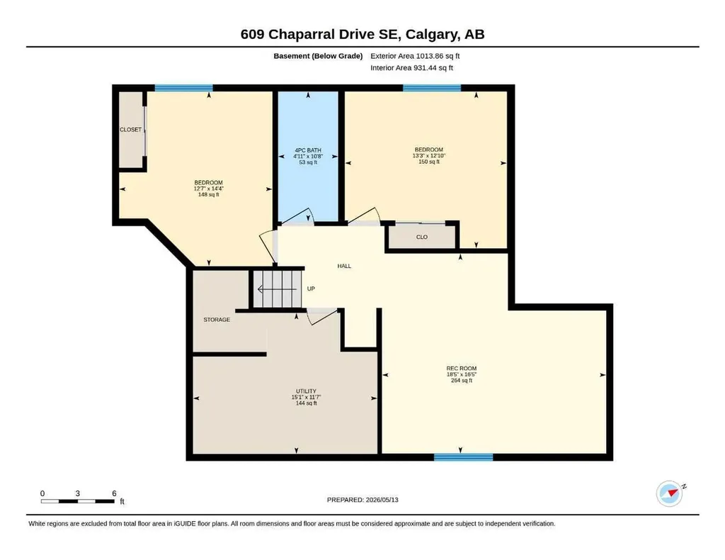 609 Chaparral Drive SE Calgary AB T3X 3W9