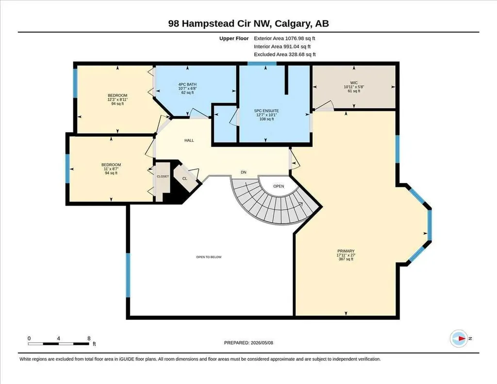 98 Hampstead Circle NW Calgary AB T3A 5P1