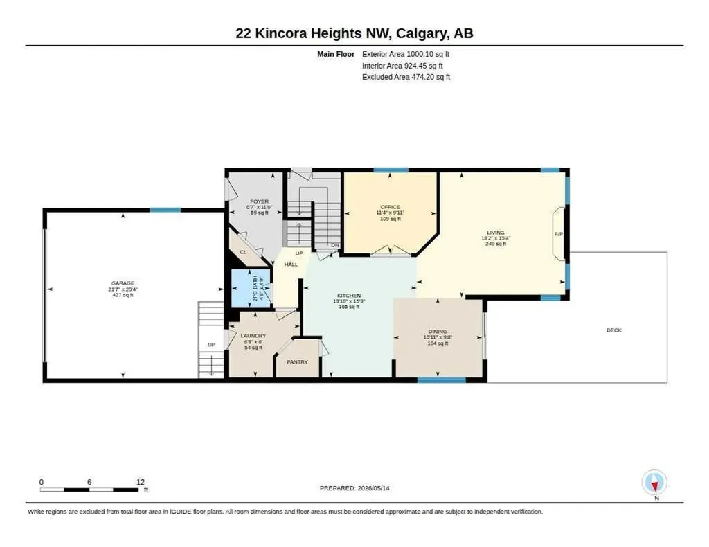 22 Kincora Heights NW Calgary AB T3R 1N3
