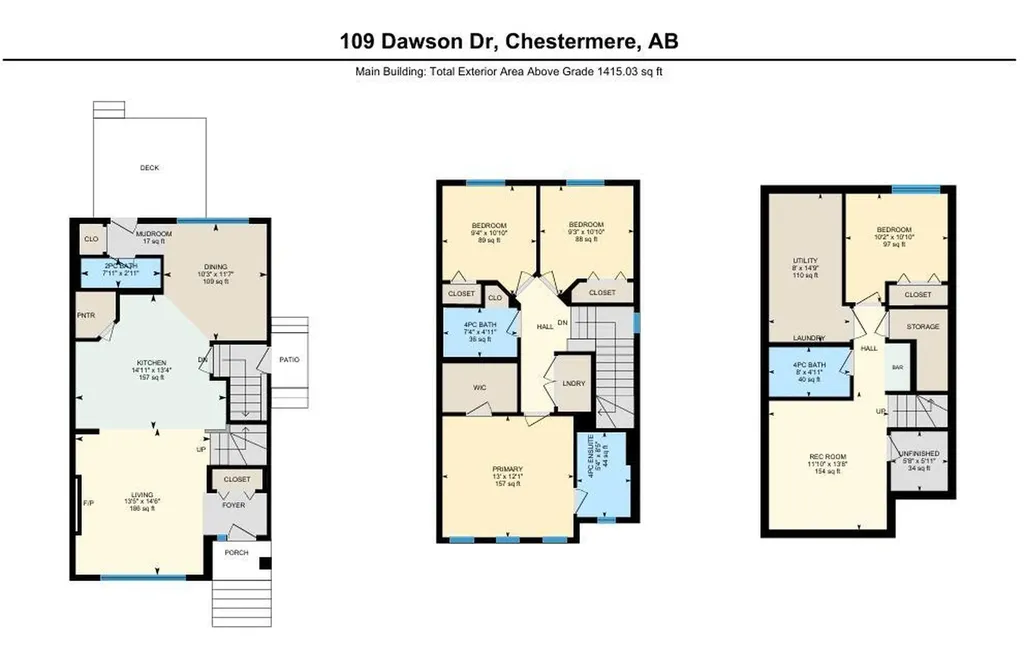 109 Dawson Drive Chestermere AB T1X 1Z8