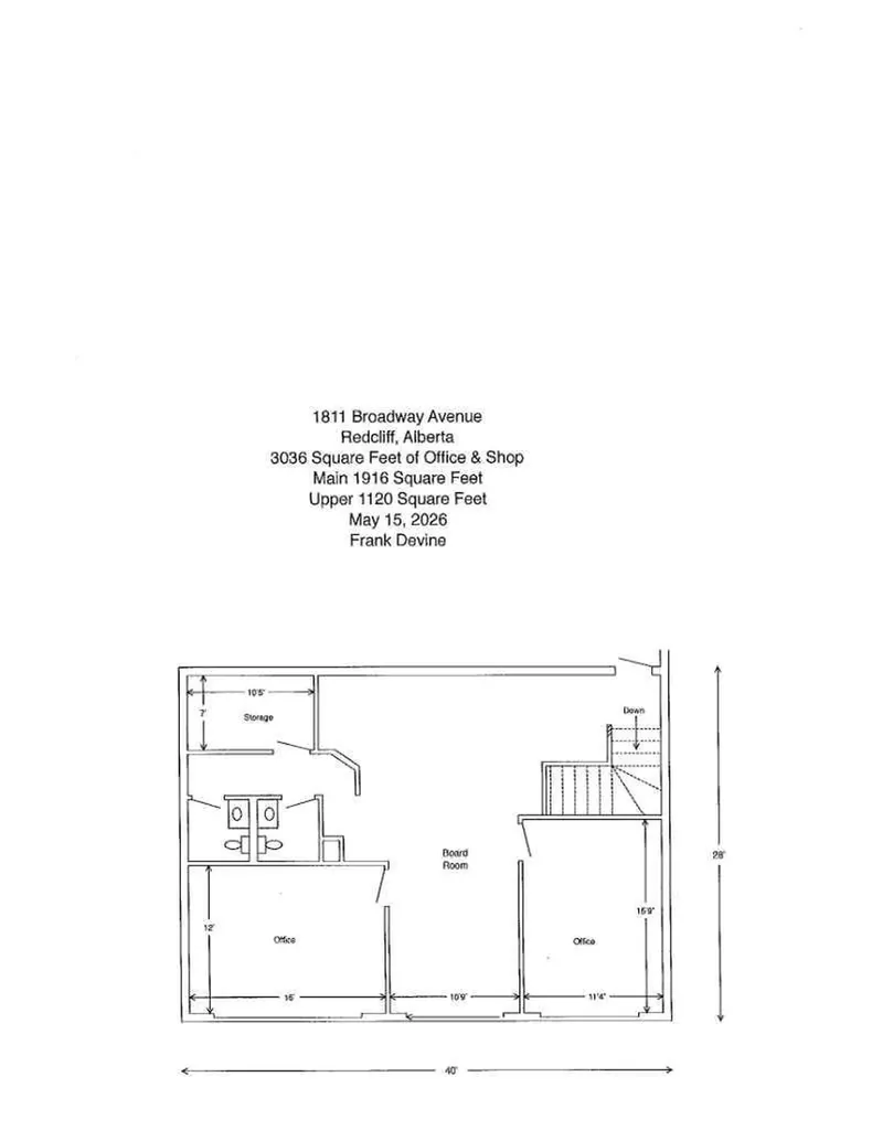 1811 Broadway Avenue E Redcliff AB T0J 2P0