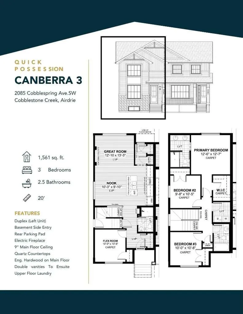 2085 Cobblespring Avenue SW Airdrie AB T4B 5z6