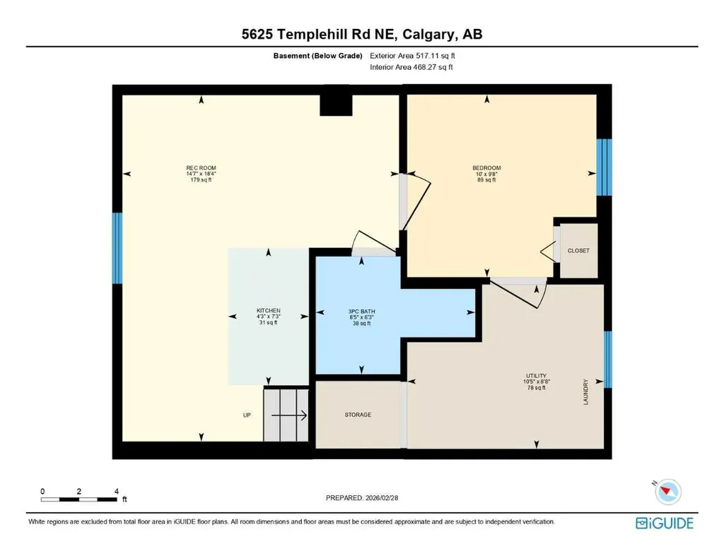 5625 Templehill Road NE Calgary AB T1Y 4C1