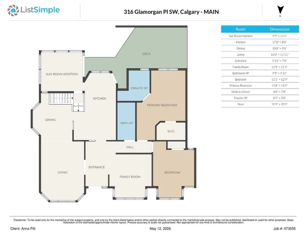 316 Glamorgan Place SW Calgary AB T3E 6M2