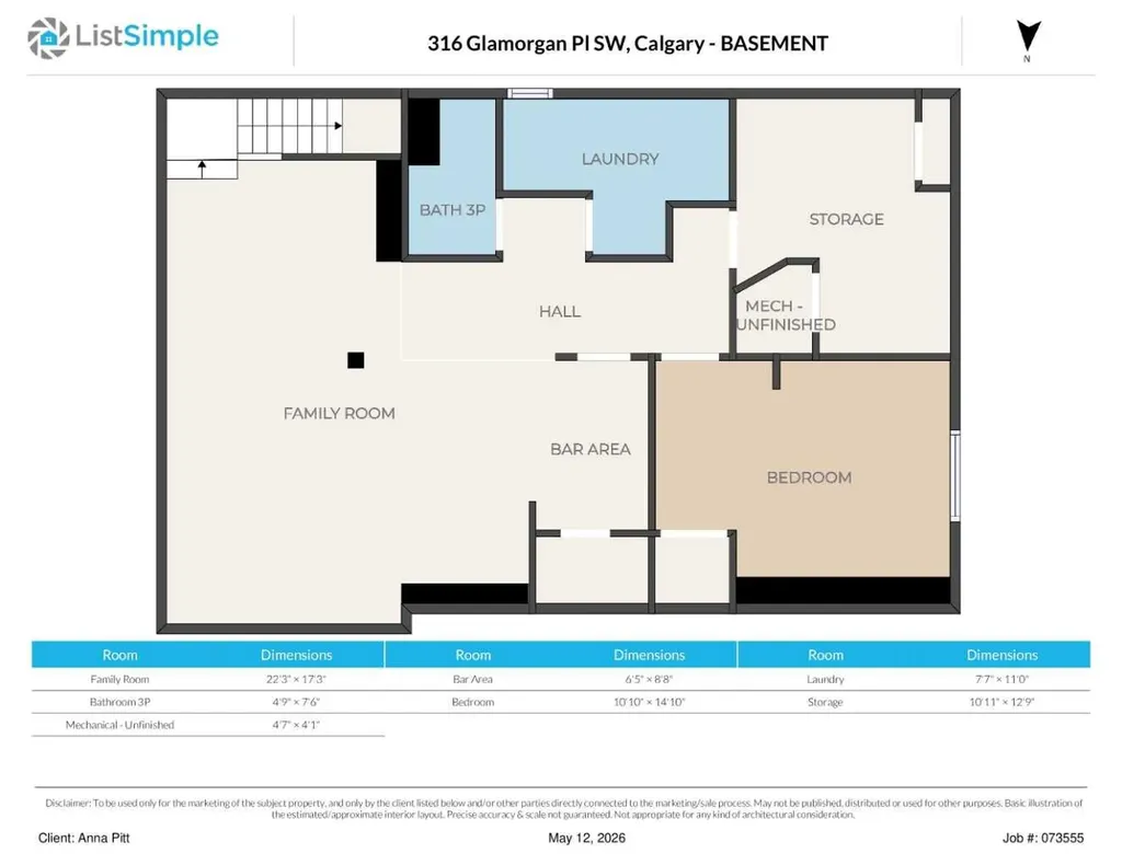 316 Glamorgan Place SW Calgary AB T3E 6M2