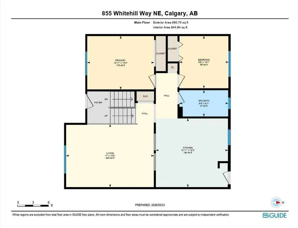 855 Whitehill Way NE Calgary AB T1Y 3G1