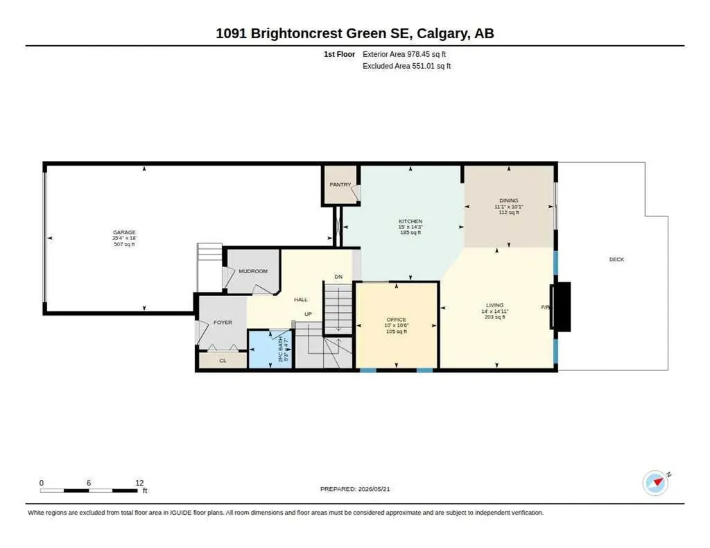 1091 Brightoncrest Green SE Calgary AB T2Z 1G8