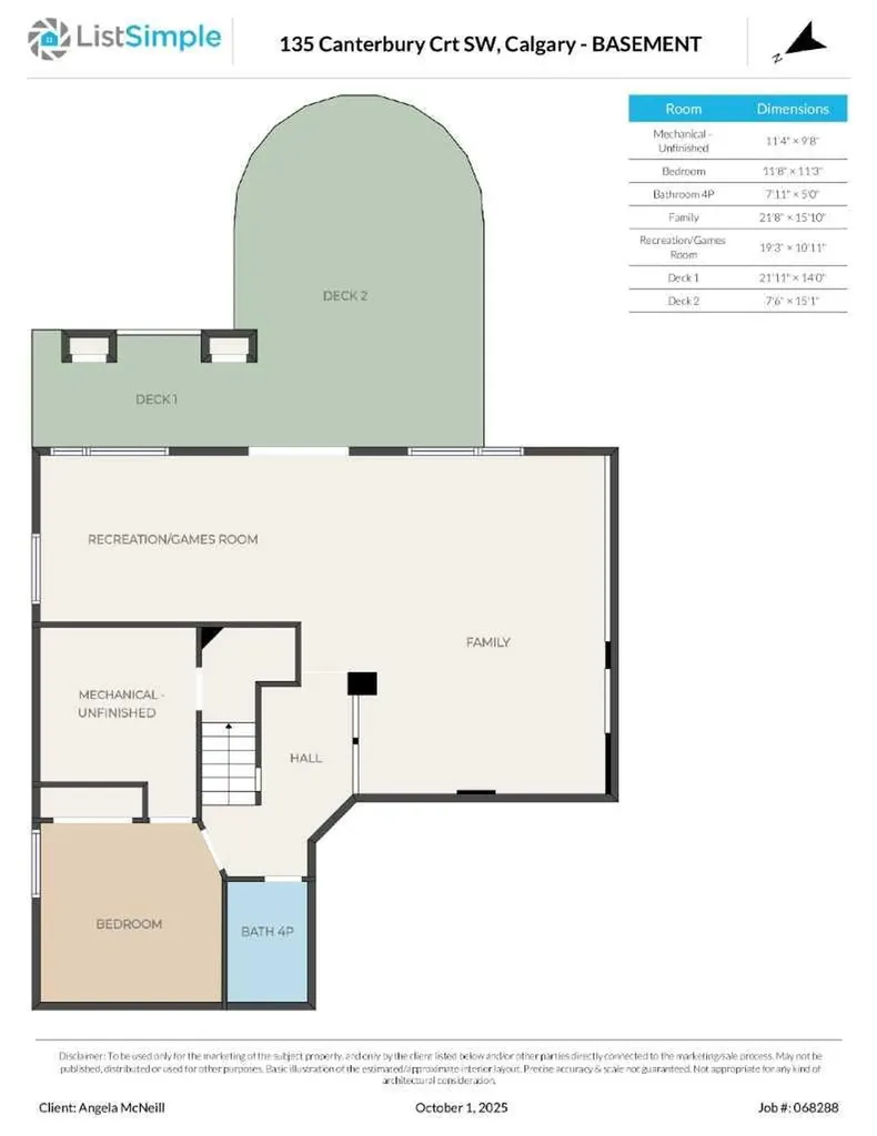 135 Canterbury Court SW Calgary AB T2W6C1