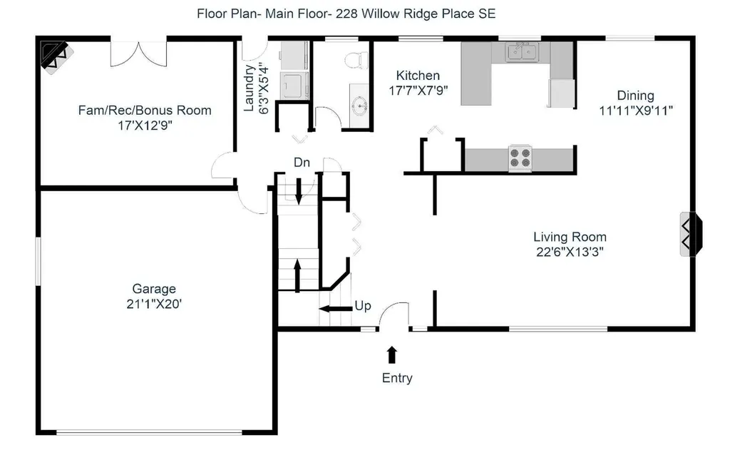 228 Willow Ridge Place SE Calgary AB T2J 1N3