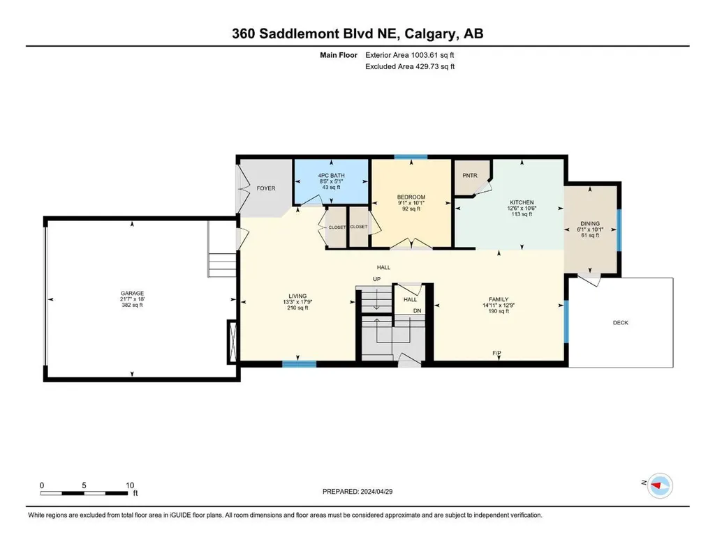 360 Saddlemont Boulevard NE Calgary AB T3J 0M8