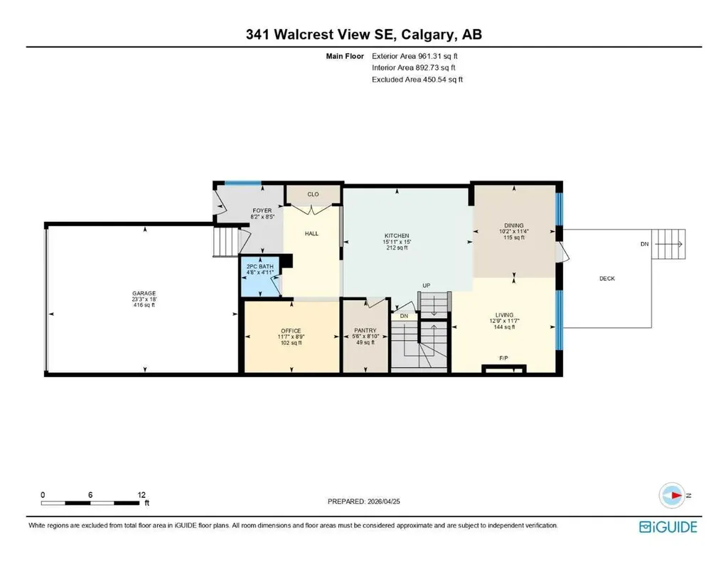 341 Walcrest View SE Calgary AB T2X 4V9