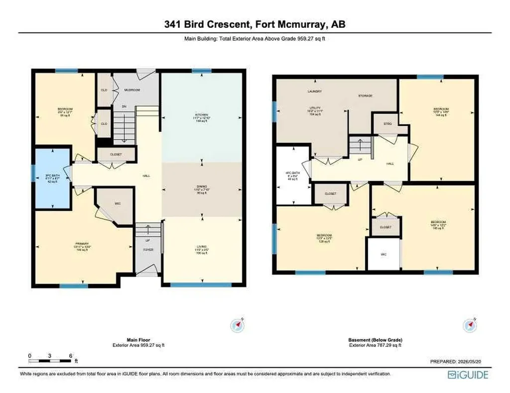341 Bird Crescent Fort Mcmurray AB T9H 4T4