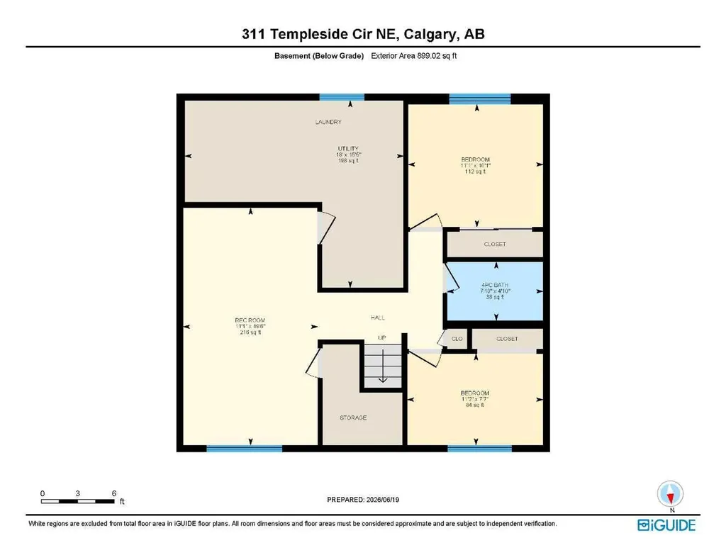 311 Templeside Circle NE Calgary AB T1Y 3M1