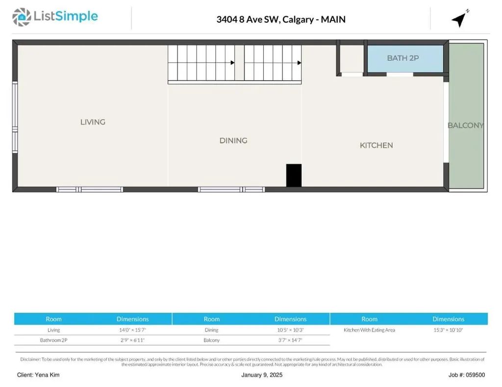 3404 8 Avenue SW Calgary AB T3C2Z7