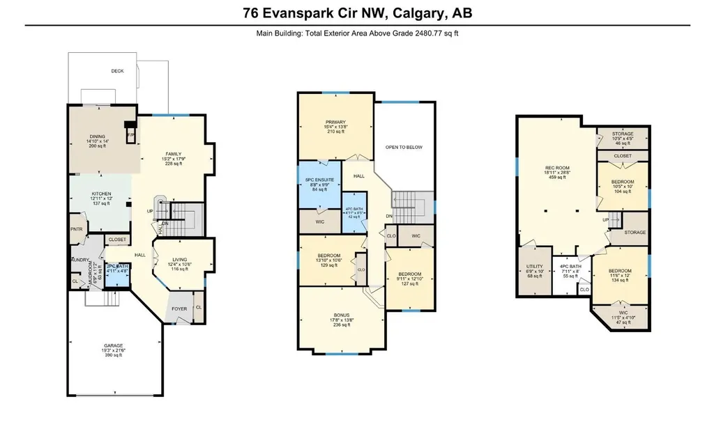 76 Evanspark Circle NW Calgary AB T3P 0B4