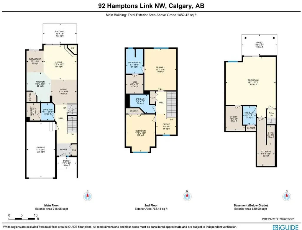 92 Hamptons Link NW Calgary AB T3A 5V9