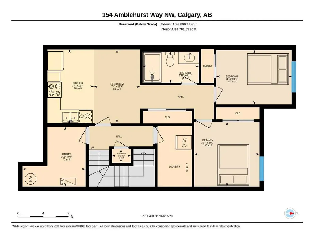 154 Amblehurst Way NW Calgary AB T3P 2A1