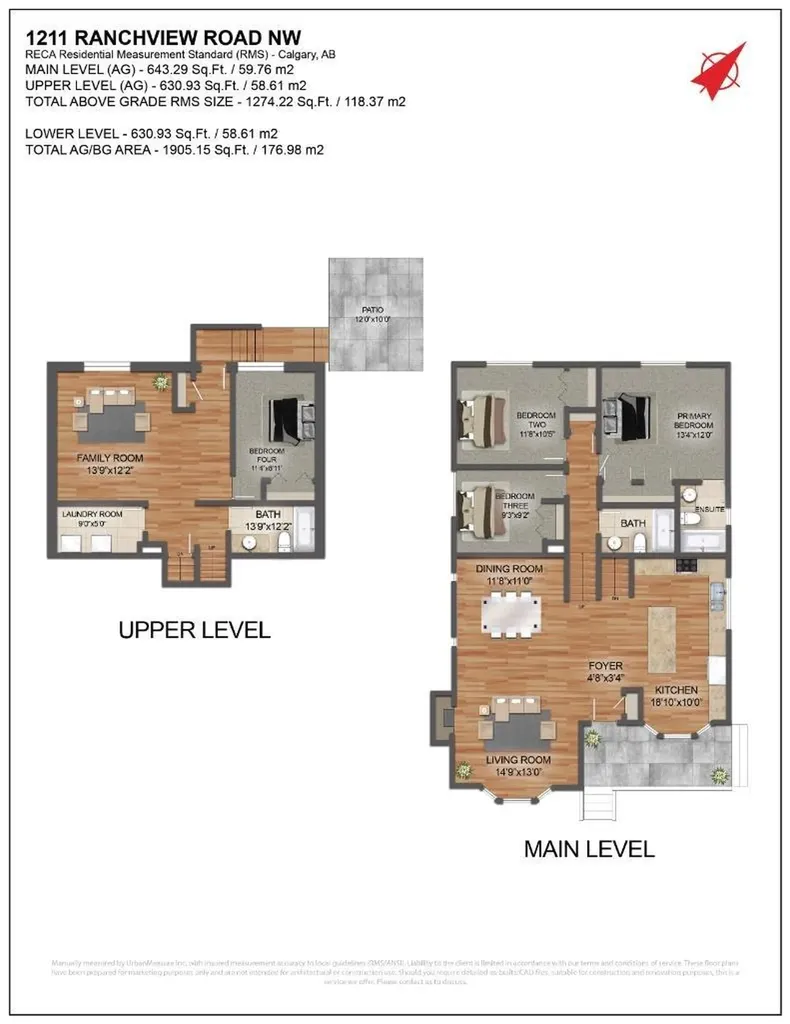 1211 Ranchview Road NW Calgary AB T3G 2B6