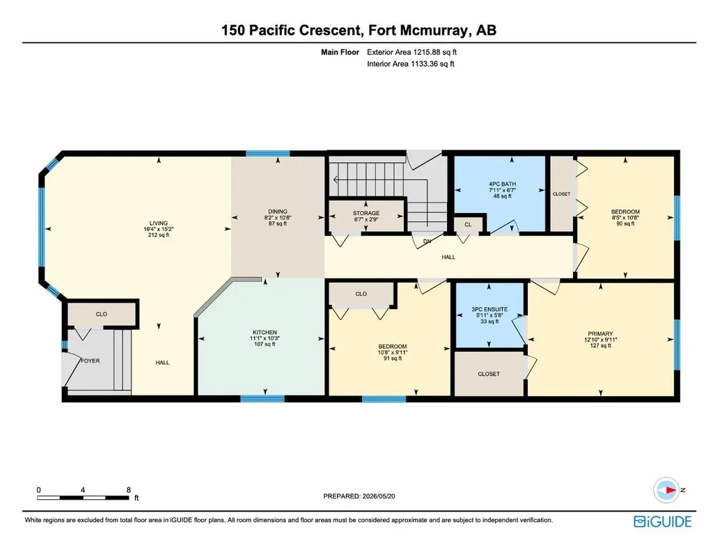 150 Pacific Crescent Fort Mcmurray AB T9K 0G1