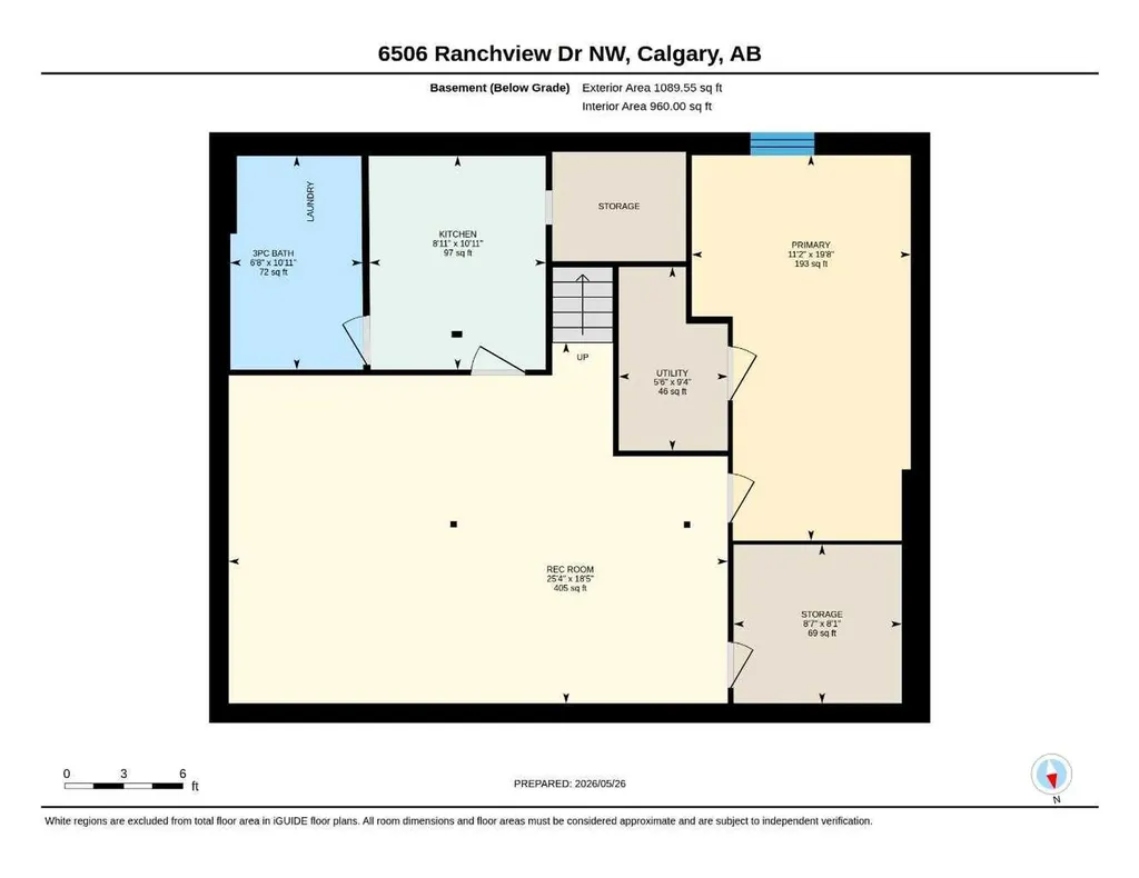 6506 Ranchview Drive NW Calgary AB T3G 1A1