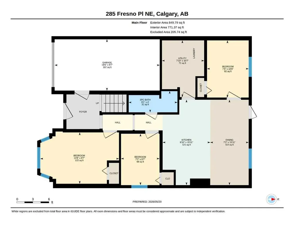285 Fresno Place NE Calgary AB T1Y 6Y3