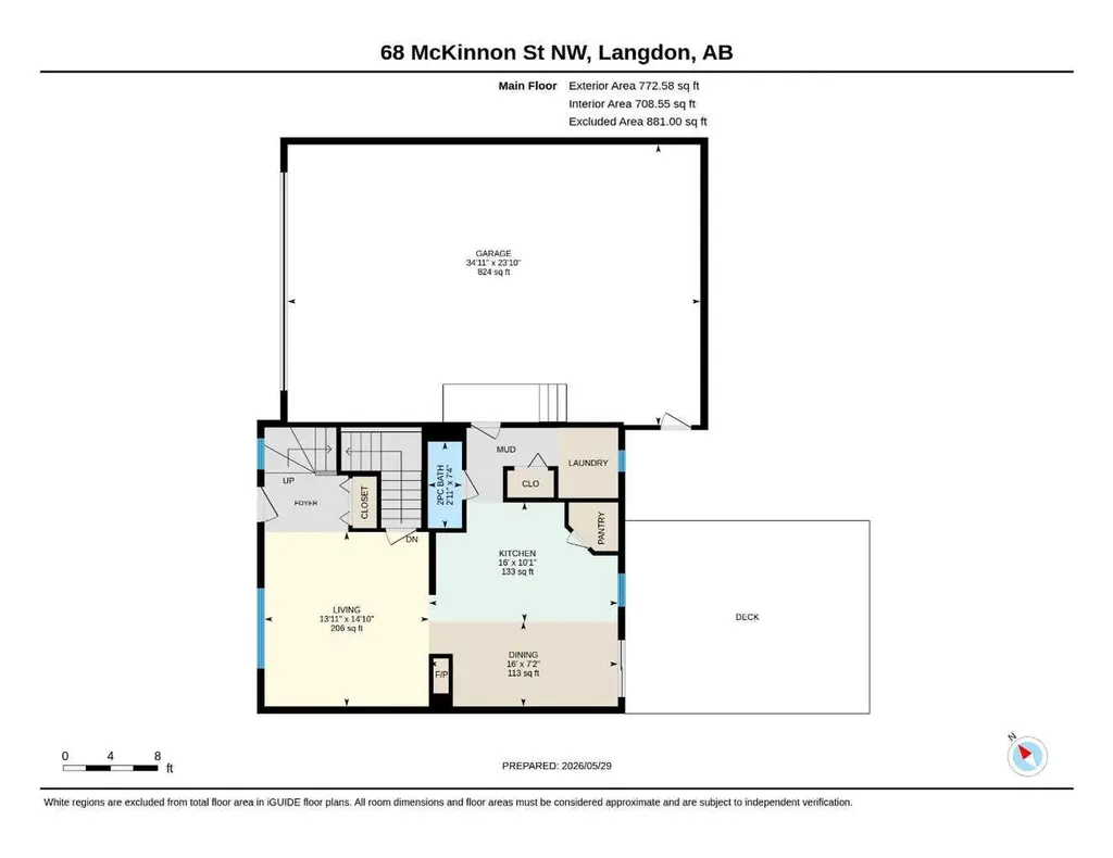 68 Mckinnon Street Langdon AB T0J 1X2