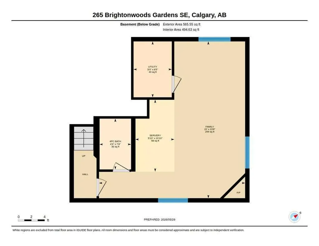 265 Brightonwoods Gardens SE Calgary AB T2Z0T4