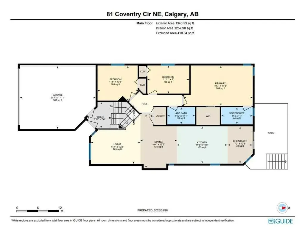 81 Coventry Circle NE Calgary AB T3K 4Y8