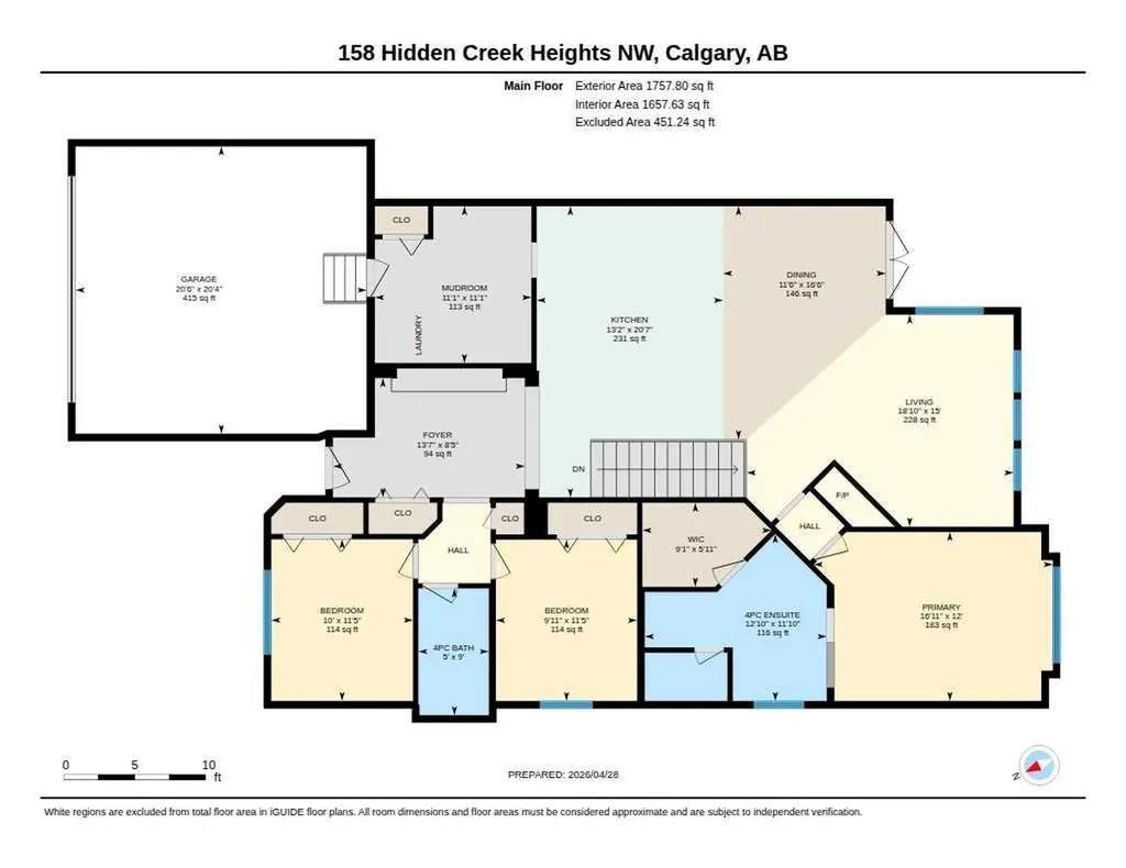 158 Hidden Creek Heights NW Calgary AB T3A 6K9