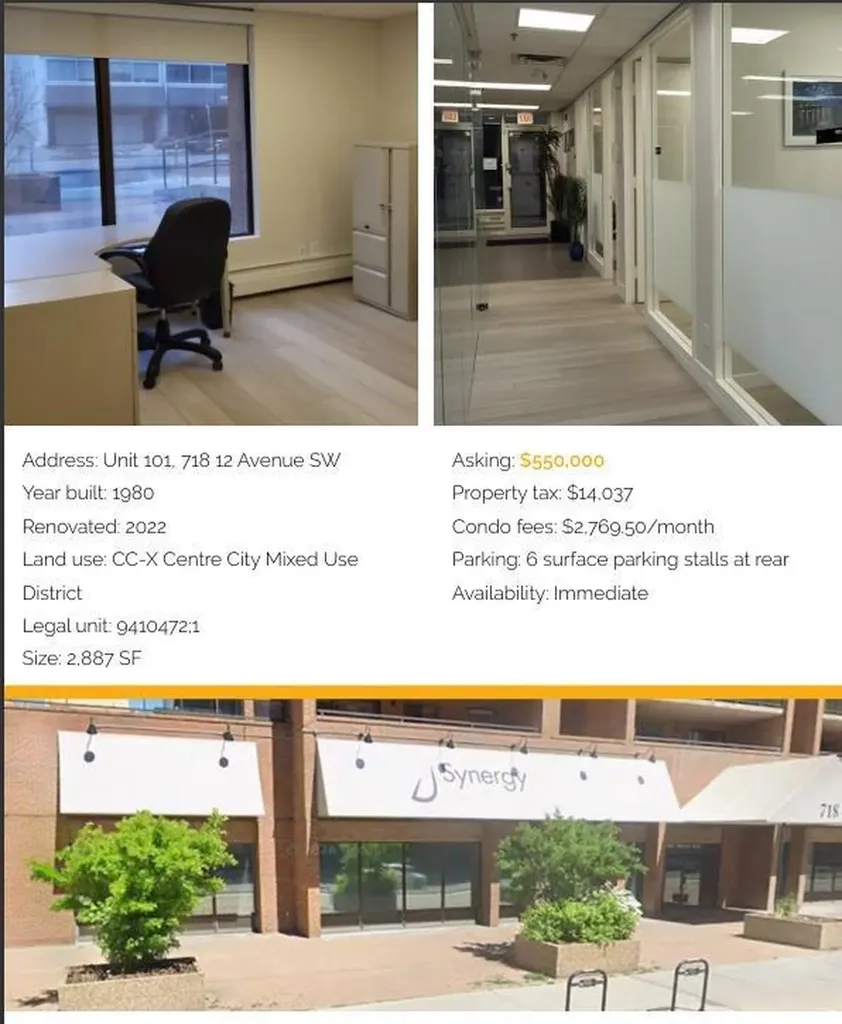 718 12 Avenue SW Calgary AB T2R0H7