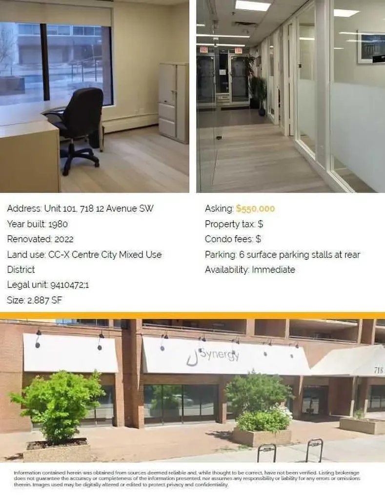 718 12 Avenue SW Calgary AB T2R0H7