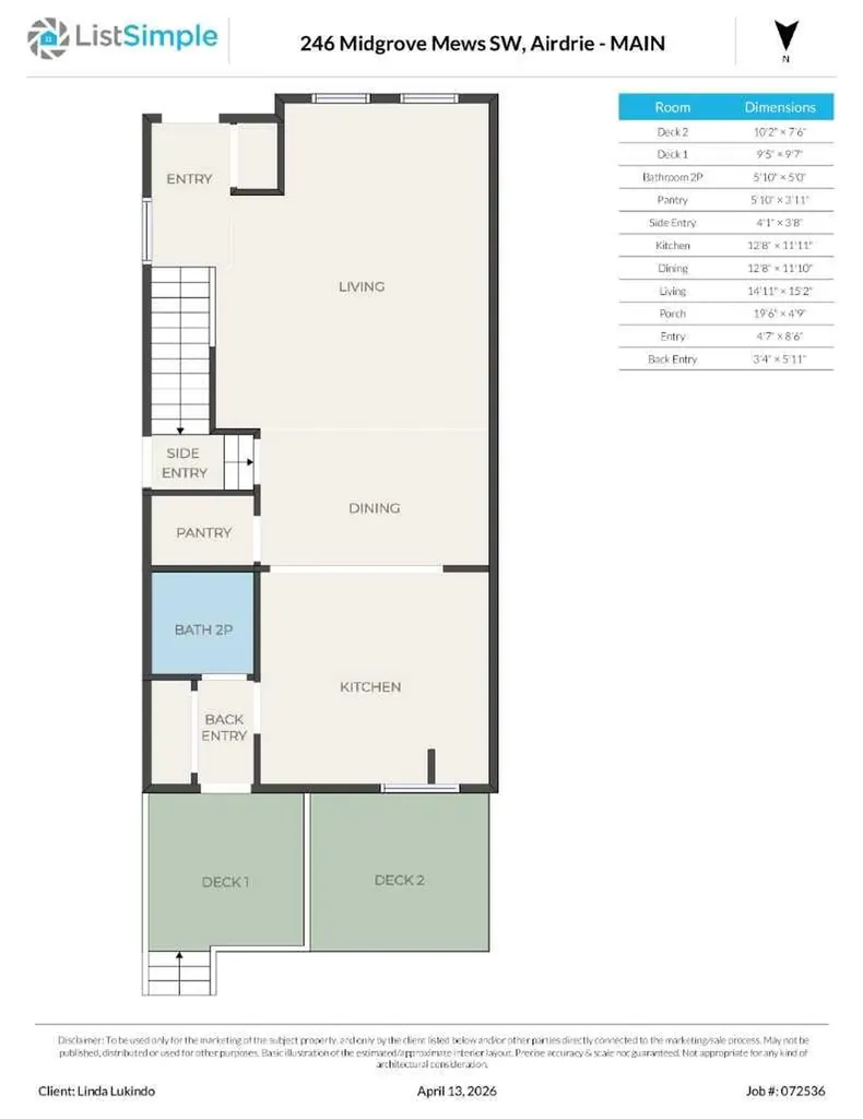 246 Midgrove Mews SW Airdrie AB T4B 5K8