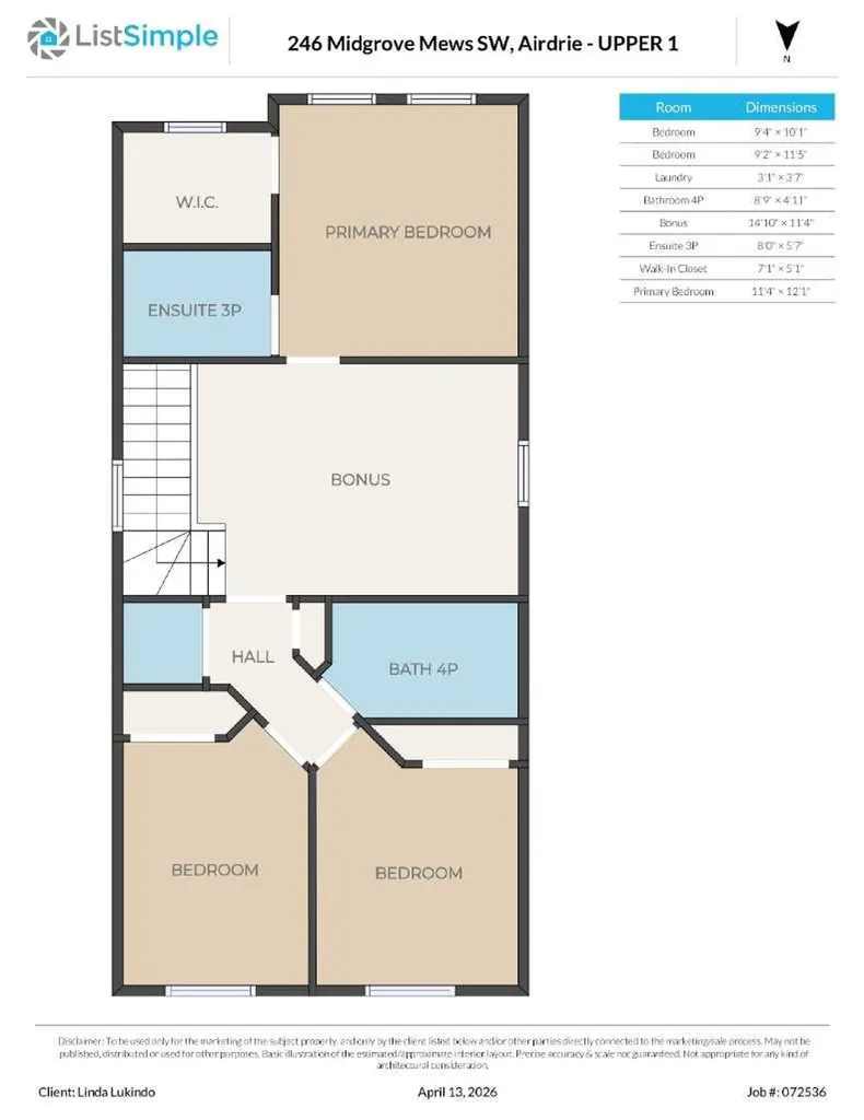 246 Midgrove Mews SW Airdrie AB T4B 5K8