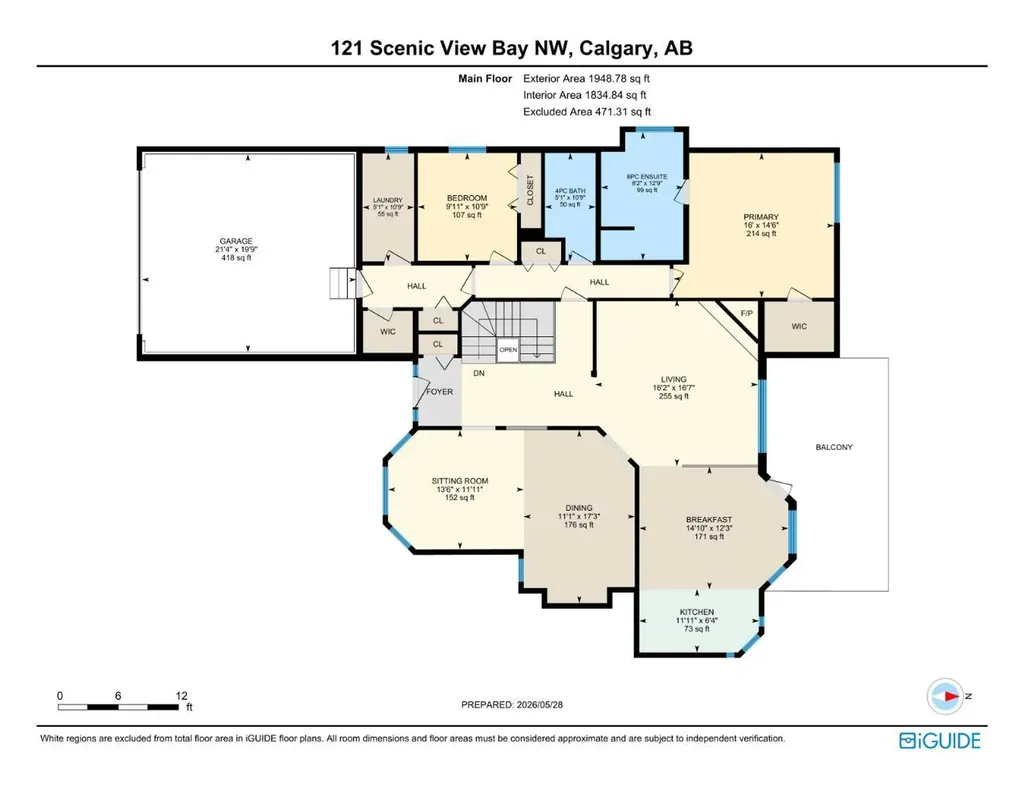 121 Scenic View Bay NW Calgary AB T3L 1Z7