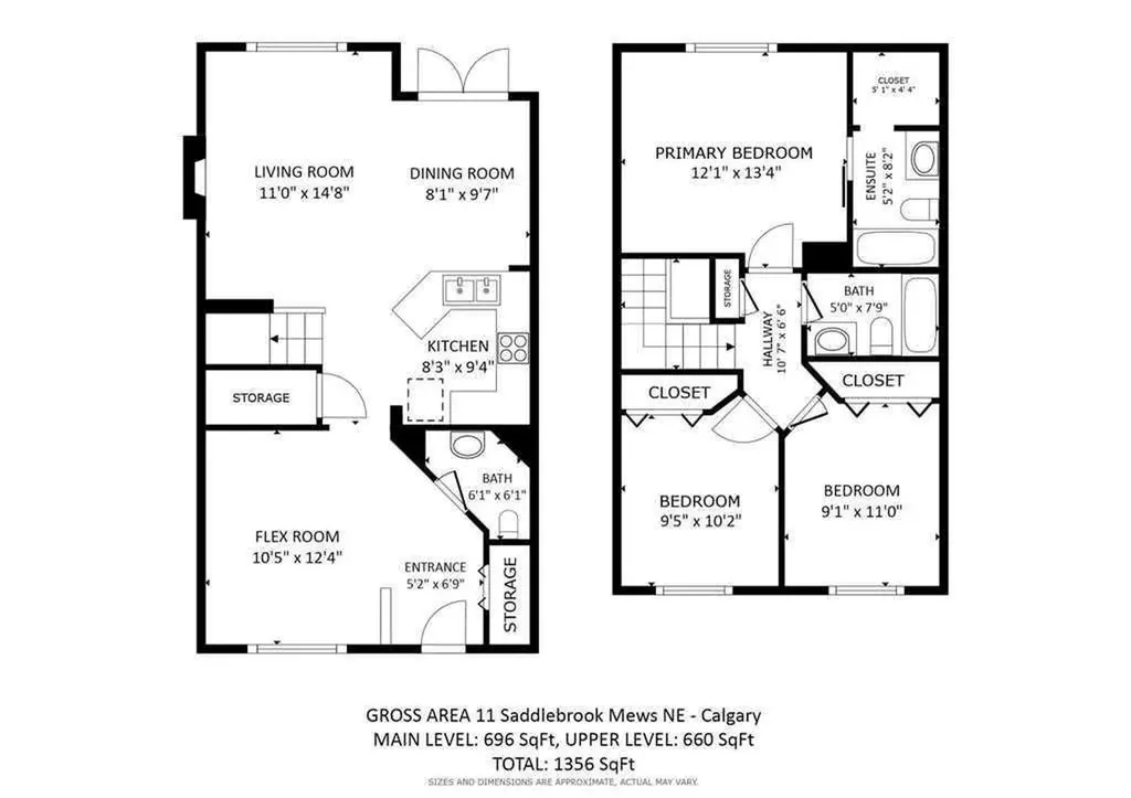 11 Saddlebrook Mews NE Calgary AB T3J 0B3