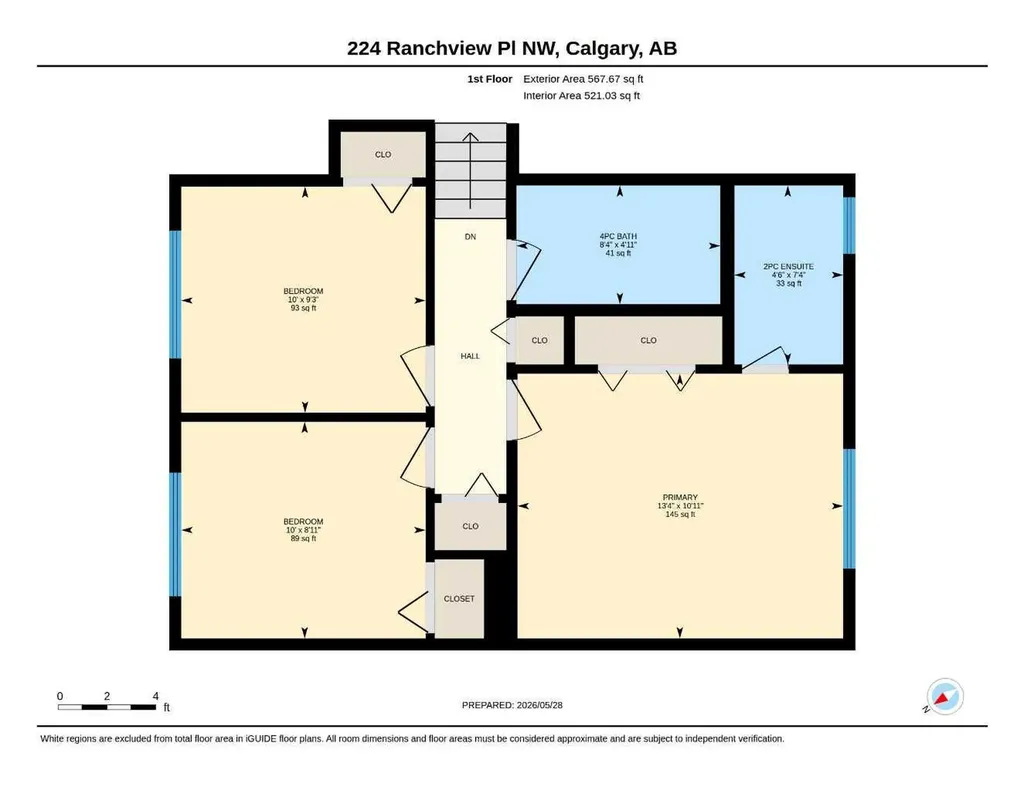 224 Ranchview Place NW Calgary AB T3G 1R7
