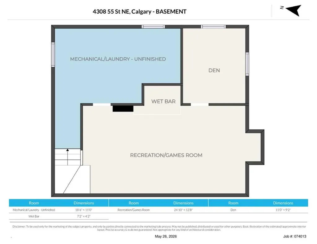 4308 55 Street NE Calgary AB T1Y 4B7