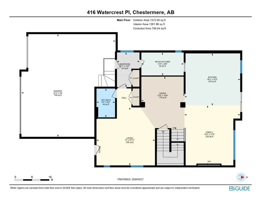 416 Watercrest Place Chestermere AB T1X 2Y7